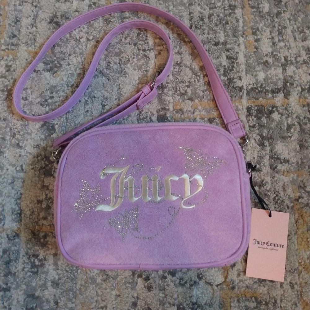 Juicy Couture Lavender Crossbody Bag